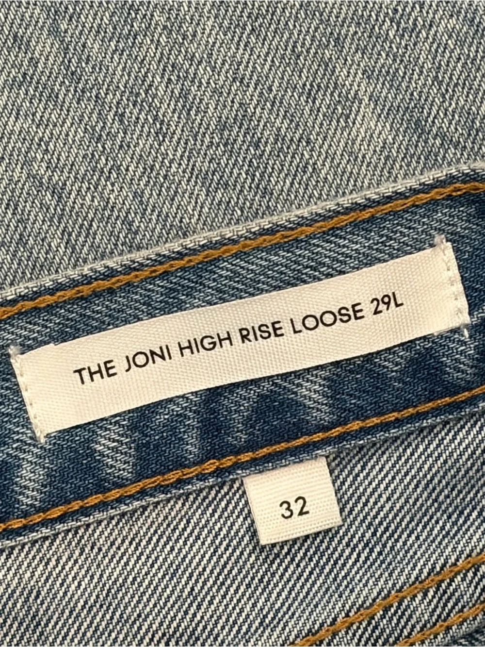 Aritzia DENIM FORUM The Joni High Rise Loose Jeans Size 32 - Picture 13 of 14